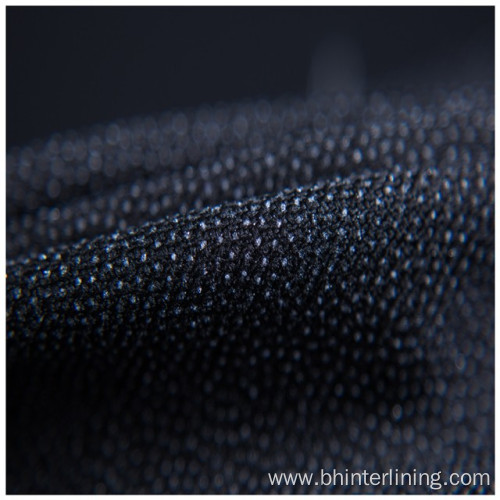 Polyester woven Interlining fabric for high grade suit